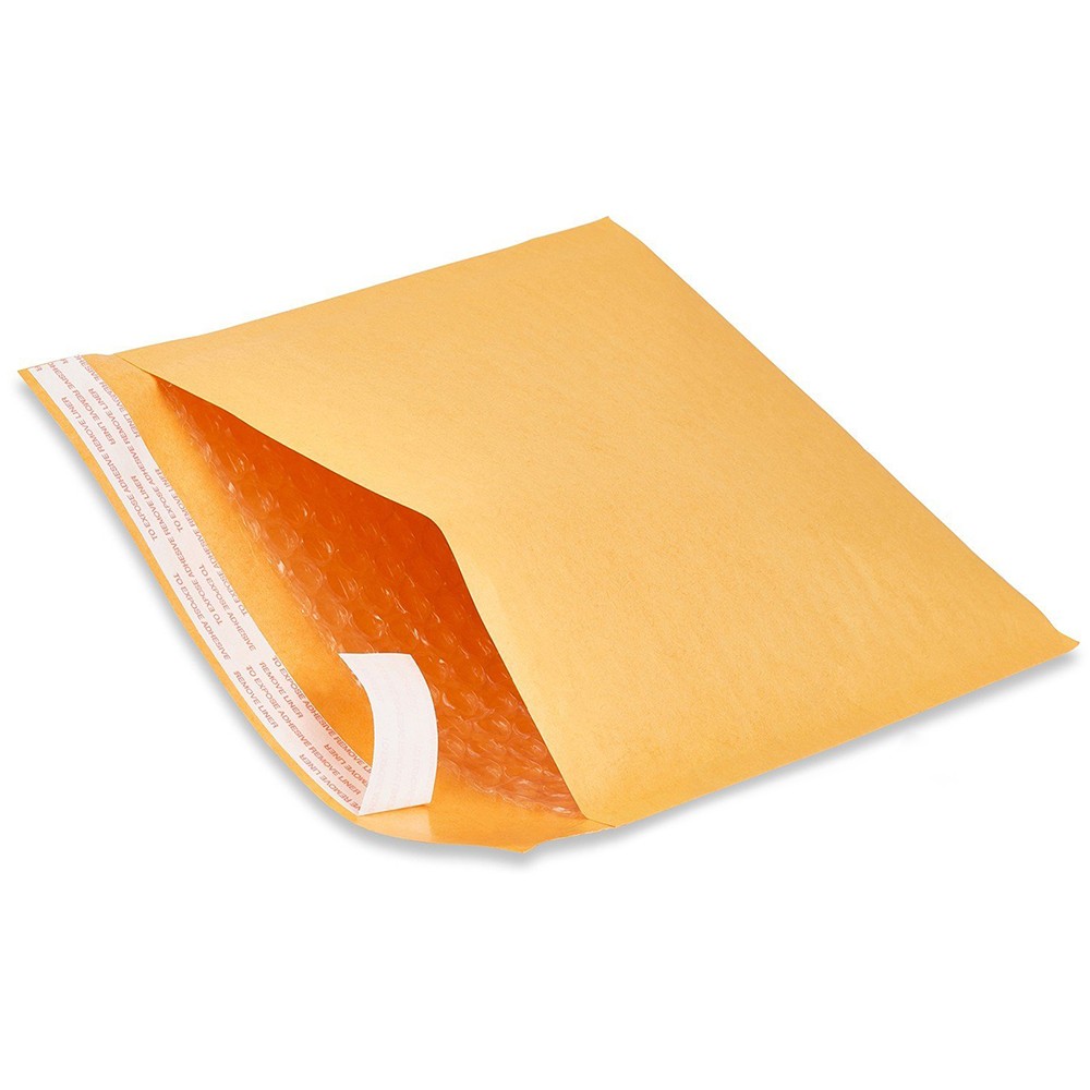 All Sizes Kraft Bubble Mailers Self-Seal Padded Shipping Envelopes 25/50/100Pack