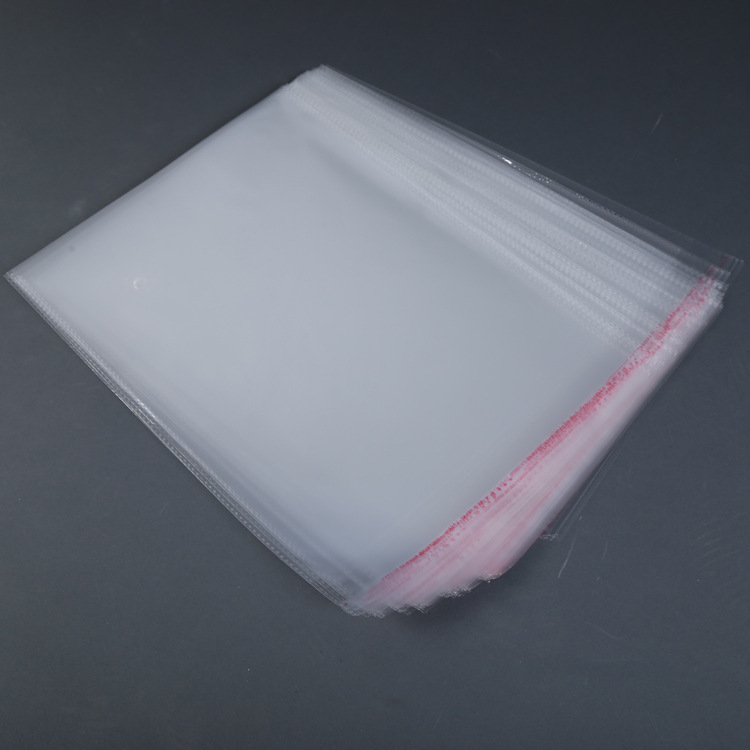 Unsealed Self Adhesive Peel Seal Bags Plastic OPP Clear Cellophane Pack