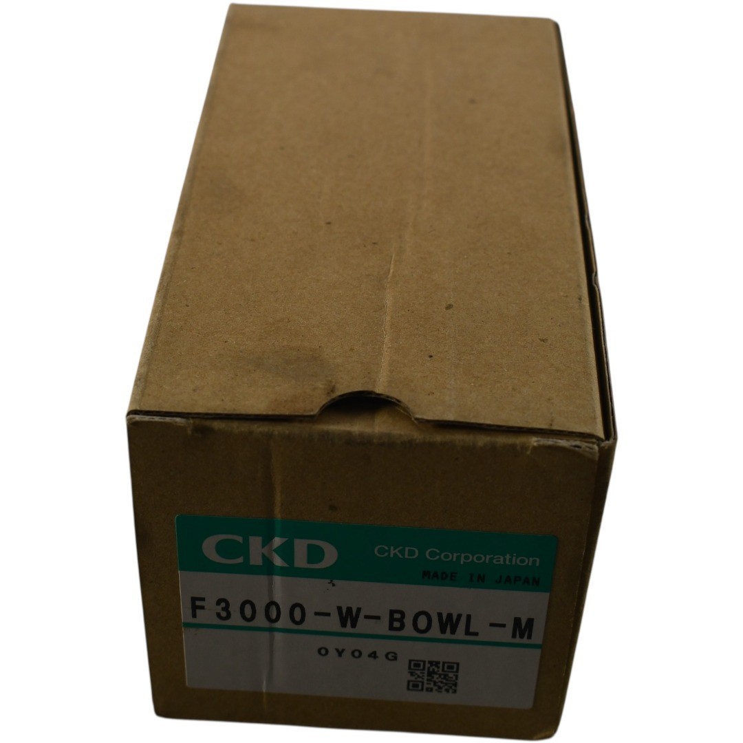 NEW CKD F3000-W-BOWL-M Manual Drain Filter Bowl Replacement F3000 Series