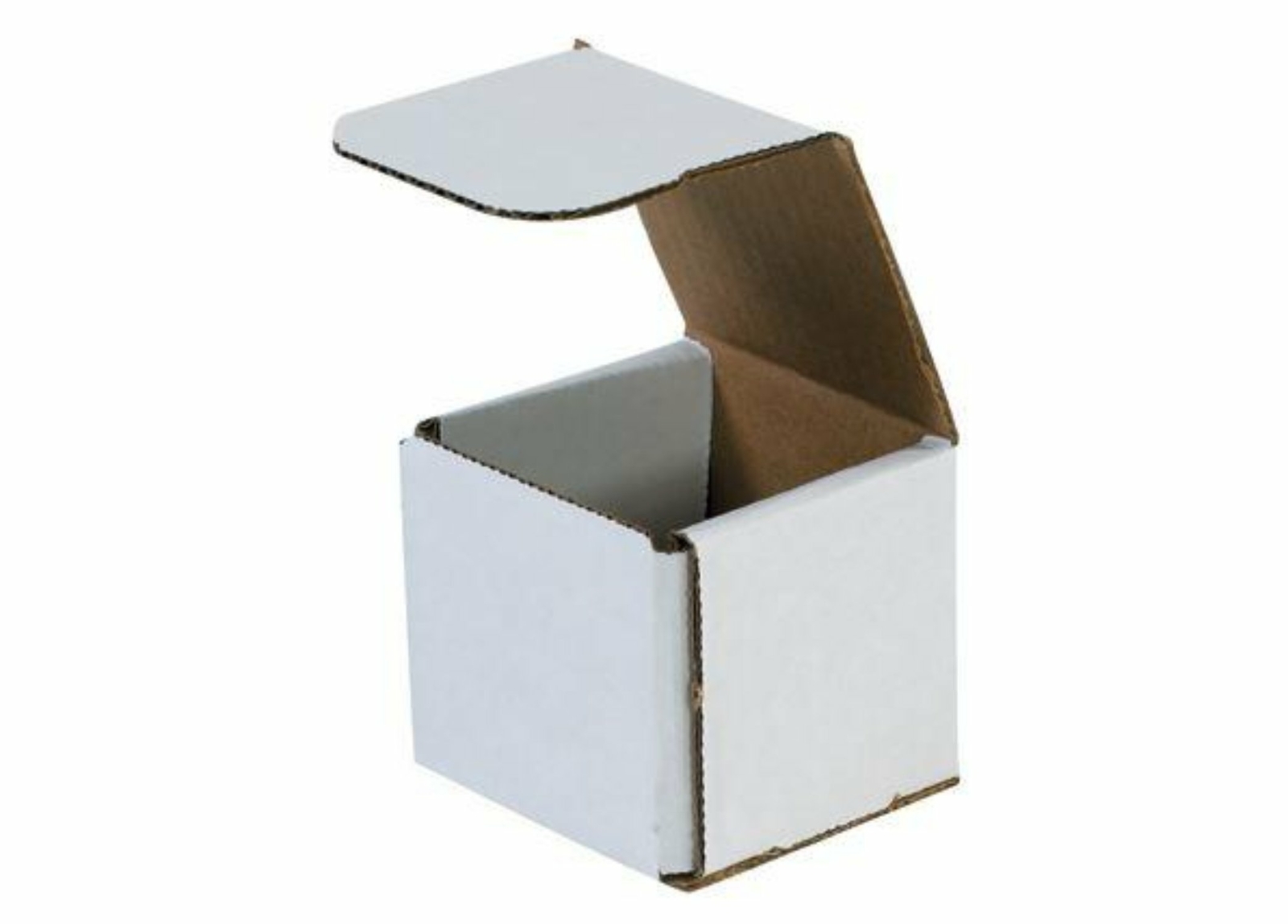 Many Sizes PICK FROM White Cartons Folding Corrugated Mailers 50 100 200 PACKS