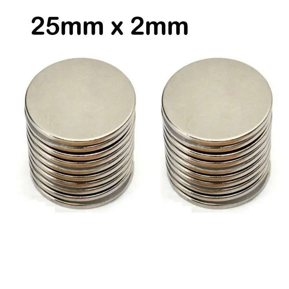 N52 Small Large Neodymium Magnets Disc Round Super Strong Rare Earth Magnet Lot