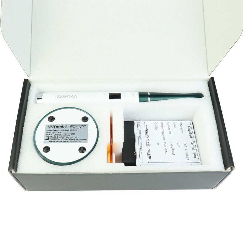 Dental Curing LED Lamp Wireless 1S Cure Light 2500mw/cm² Dentistry Equipment