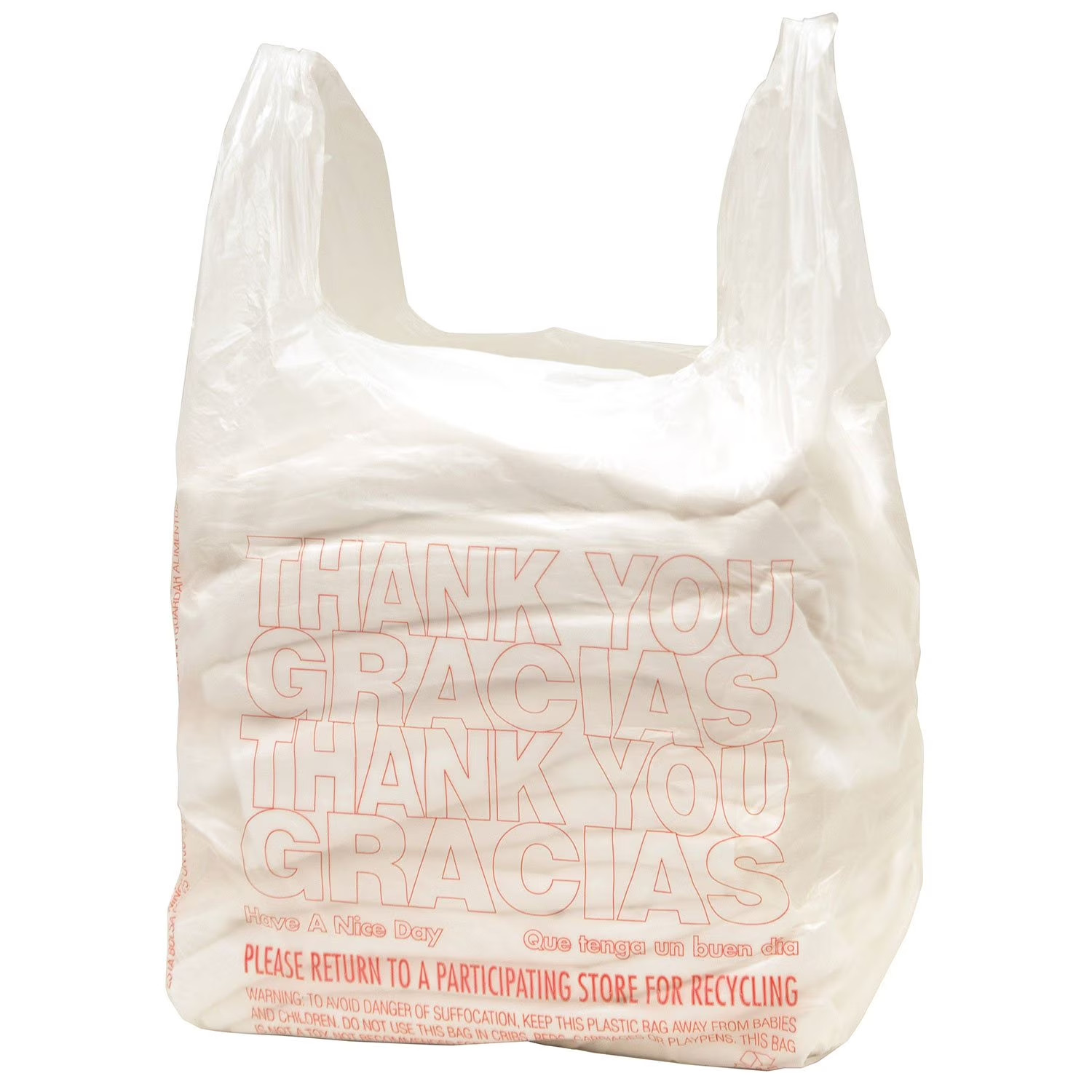 T-Shirt Carry-Out Bags, 11.5″ x 6.5″ x 22″ (1,000 ct.)