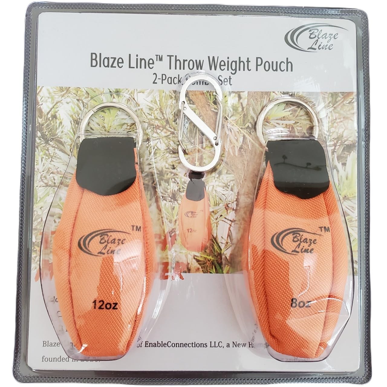 Arborist Throw Weight Pouch Bag 2-Pack Set (8 OZ and 12 OZ)- Outdoor Sports A…