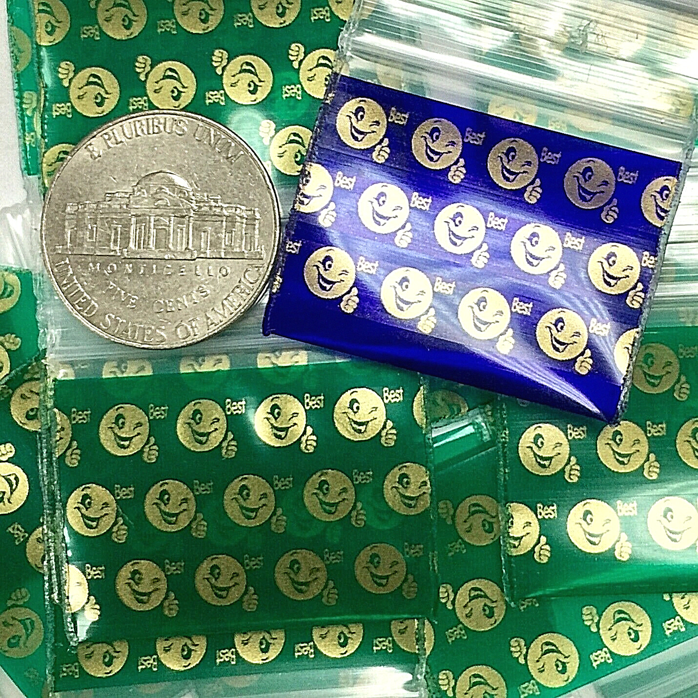 BaggiesSince1987 – 12510-S ZipSeal Bags 50 DESIGN MIX 1000 METALLIC ,?Details?