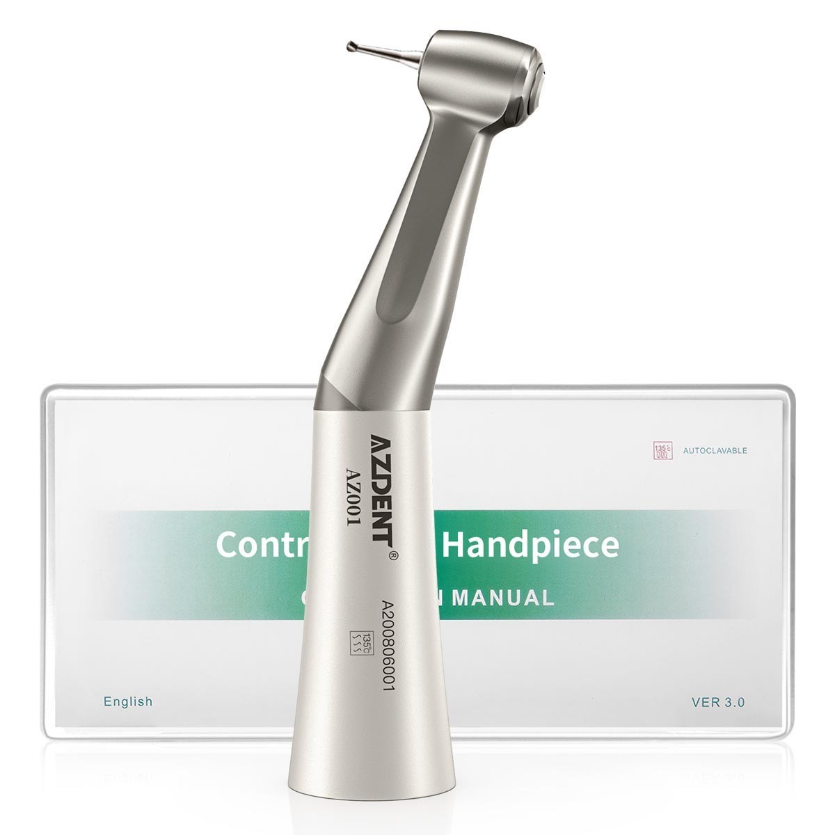 Dental Contra Angle Low Speed Handpiece Push Internal Water Spray