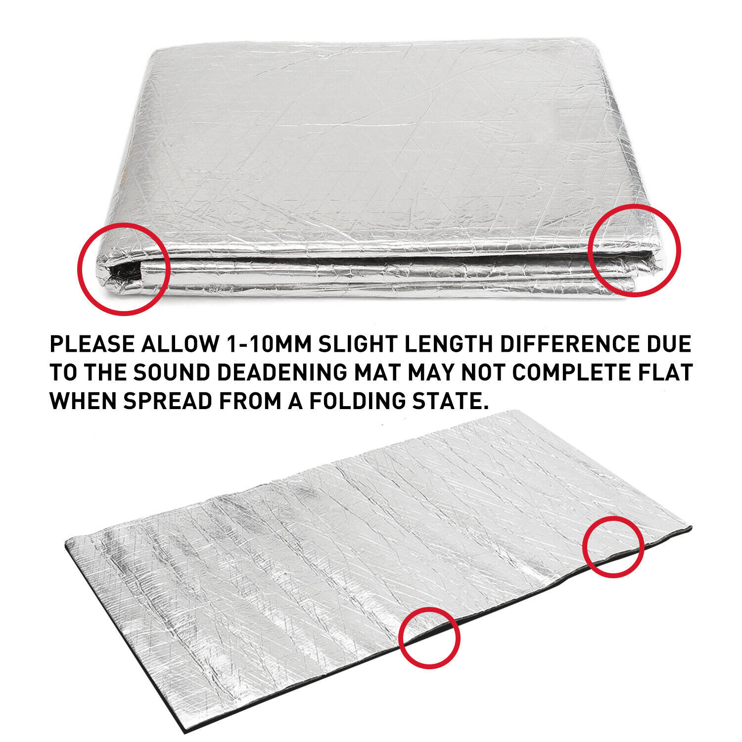 Self-adhesive Fireproof Sound Deadener Heat Insulation Mat For Car Hood Engine