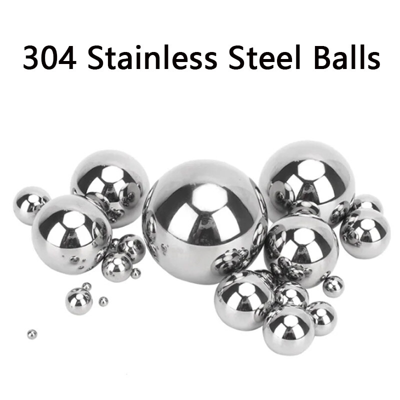 304 Stainless Steel Ball Dia 1mm-125mm High Precision Bearing Balls Smooth Ball