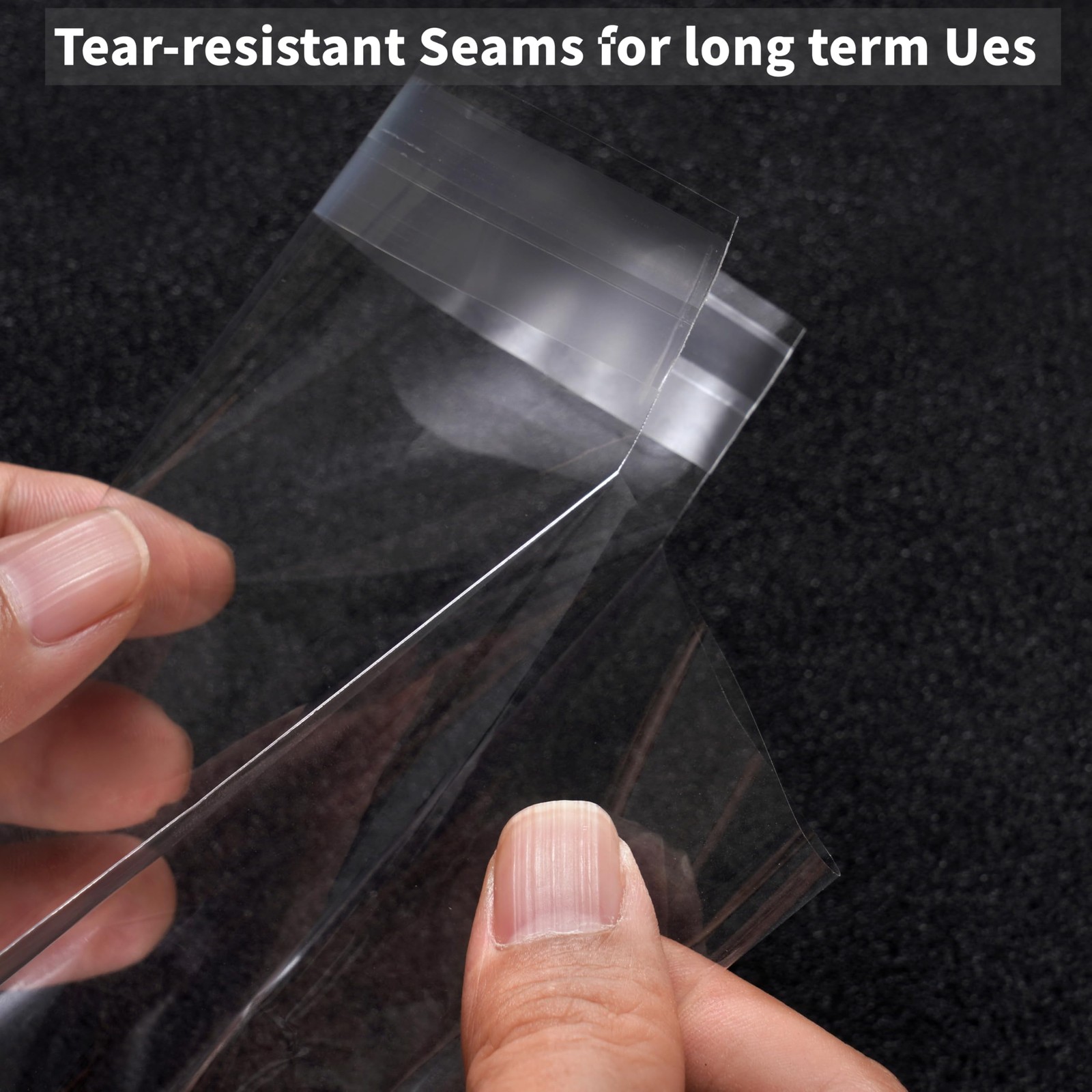 200ct Clear Resealable Cello Bags 3.5×5.5 Inch 1.4 Mil OPP For Treats Gifts Bake