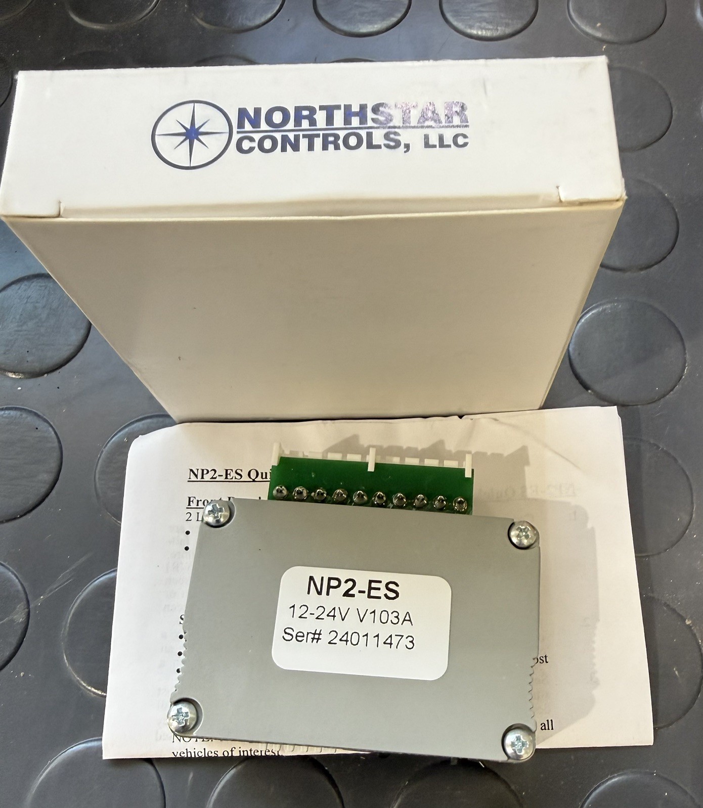 Northstar NP2-ES Vehicle Detector Loop Sensor Single Channel Plug-In 12-24 Volt