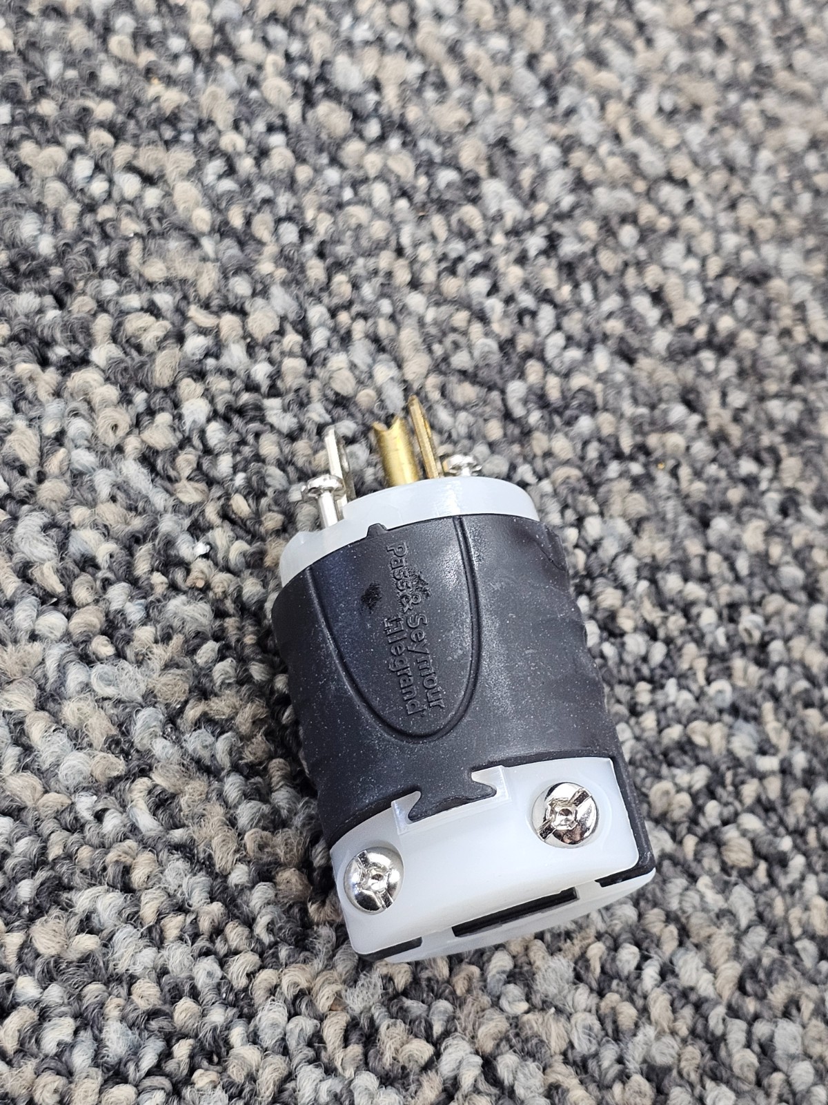 (QTY 10) Pass & Seymour Legrand PS5266-X Straight Blade Plug 15A 125V 2P 3W