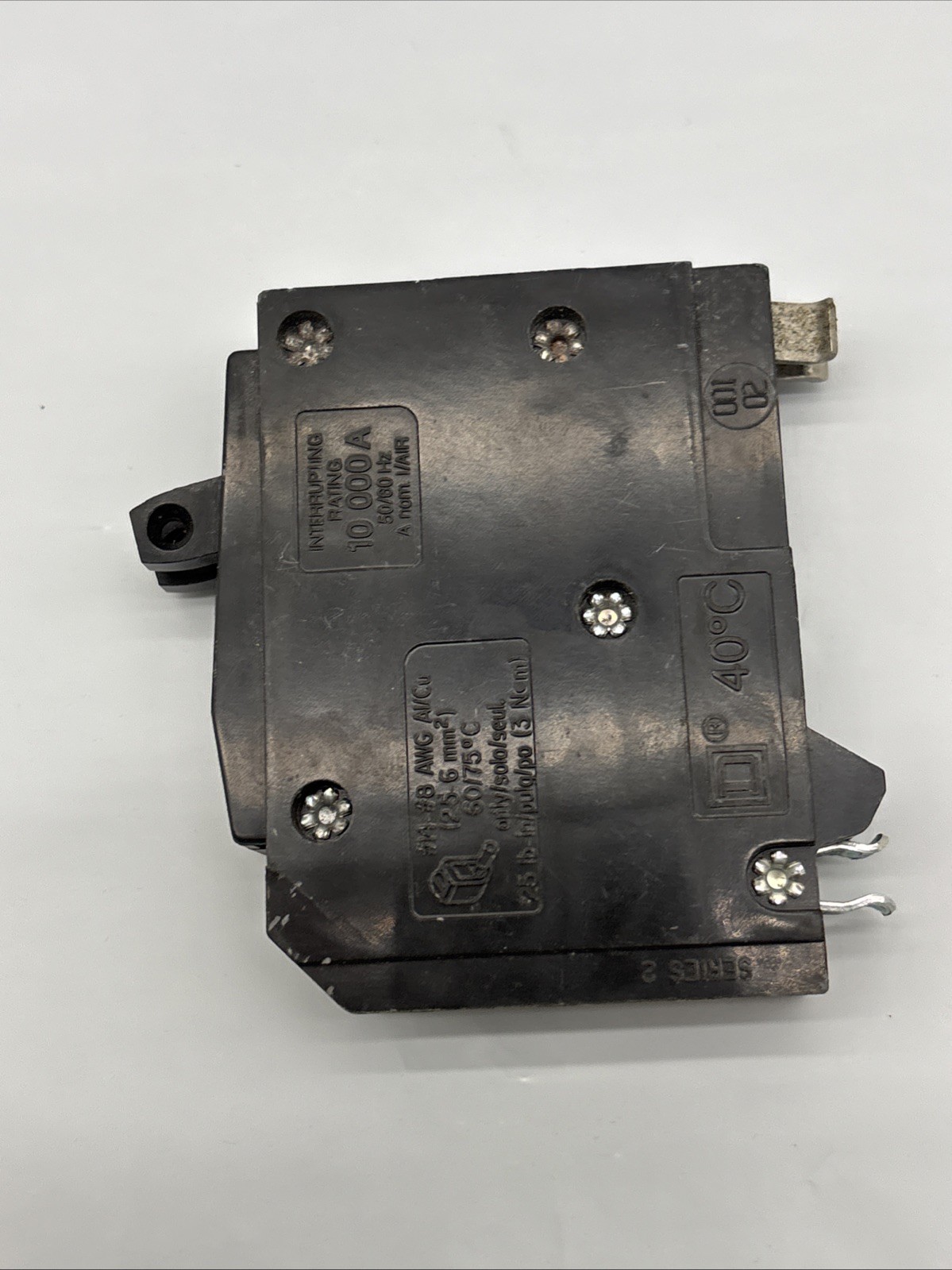 Square D QOT1515 15 Amp 2 Pole Twin Tandem Circuit Breaker (New Open Box)