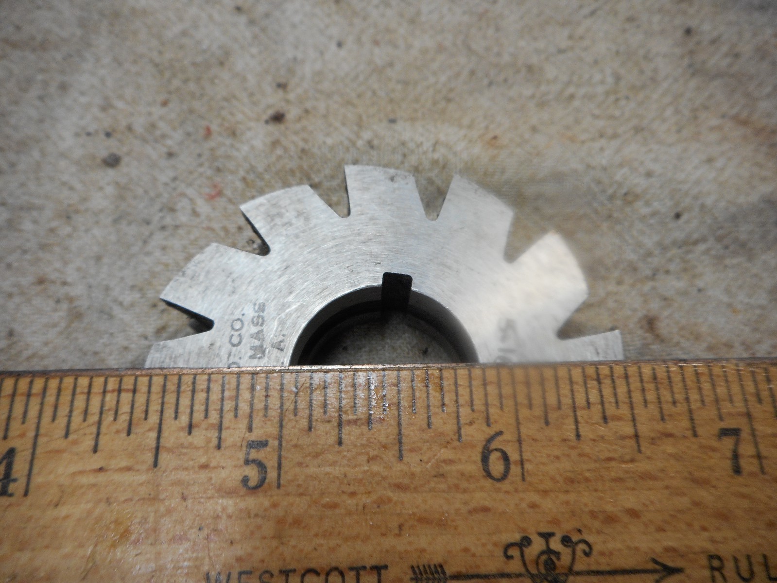 UNION TOOL 2.25″ x 5/16″C x 7/8″ Milling Concave Cutter tool 5/32 Radius