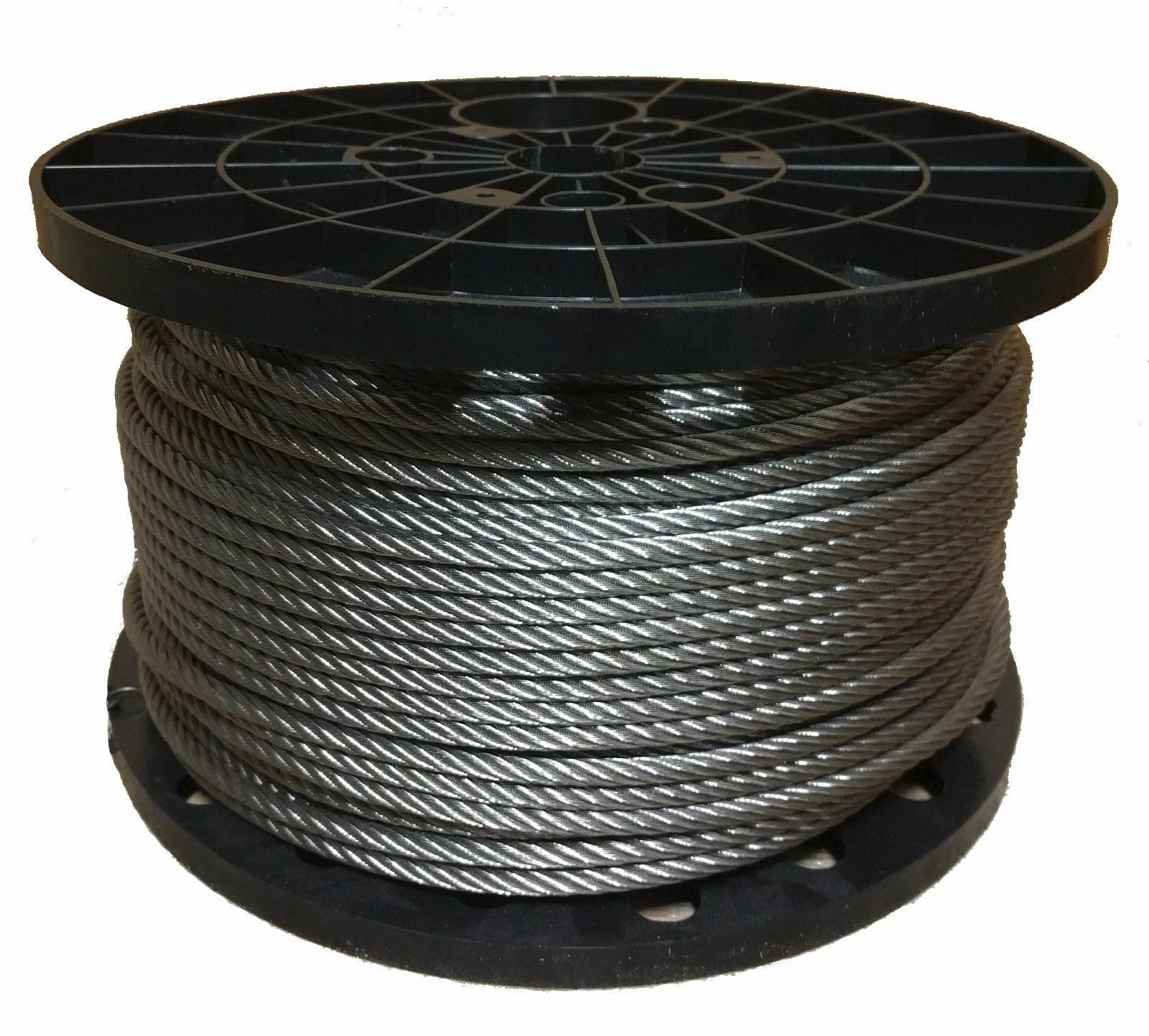 5/16″ Stainless Steel Aircraft Cable Wire Rope 7×19 Type 304 (500 Feet)