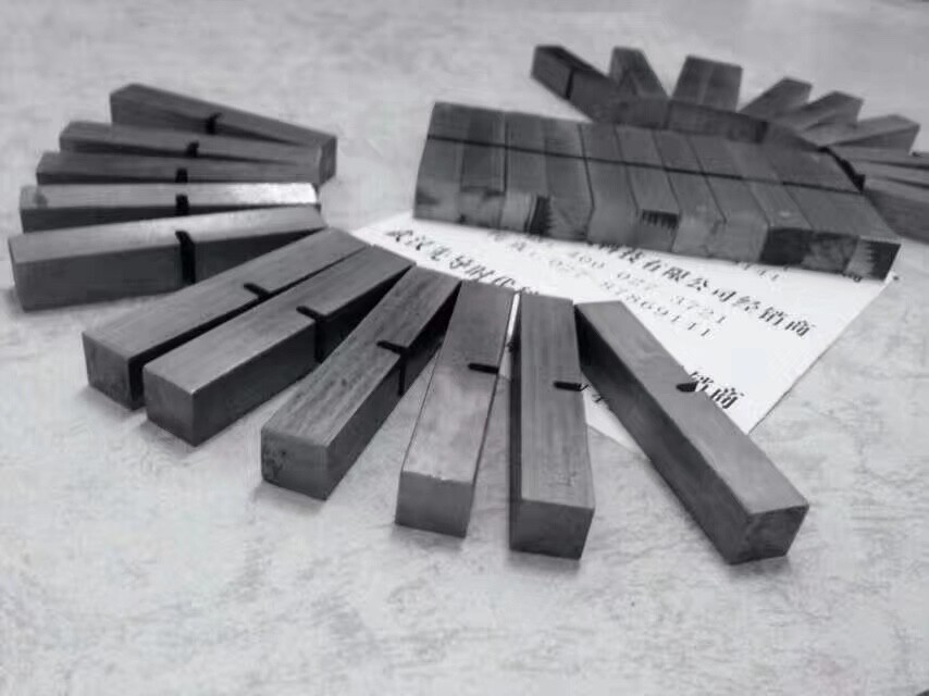 20 Pcs carbon steel impact test specimen (V type) set