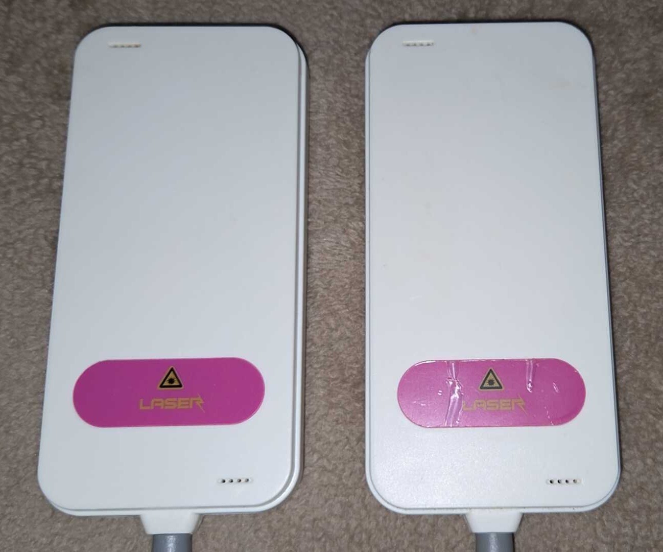 LOT Of 2 LIP O LASER II SLIMMING 635-650NM Pad – Larger 10 Diode Probe