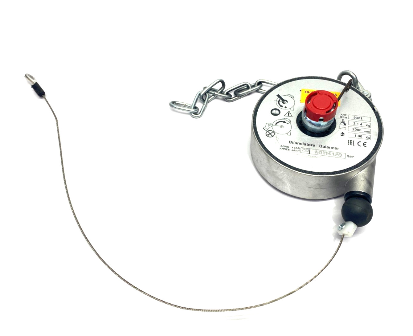 Ralf Brinkmann 9321 Spring Loaded Tool Balancer 2.0 – 4.0 Kg