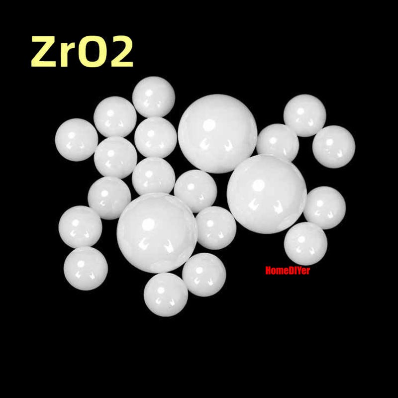 High Precision Zirconium Oxide Ceramic Bearing Balls ZRO2 Ball Diameter 1mm-30mm