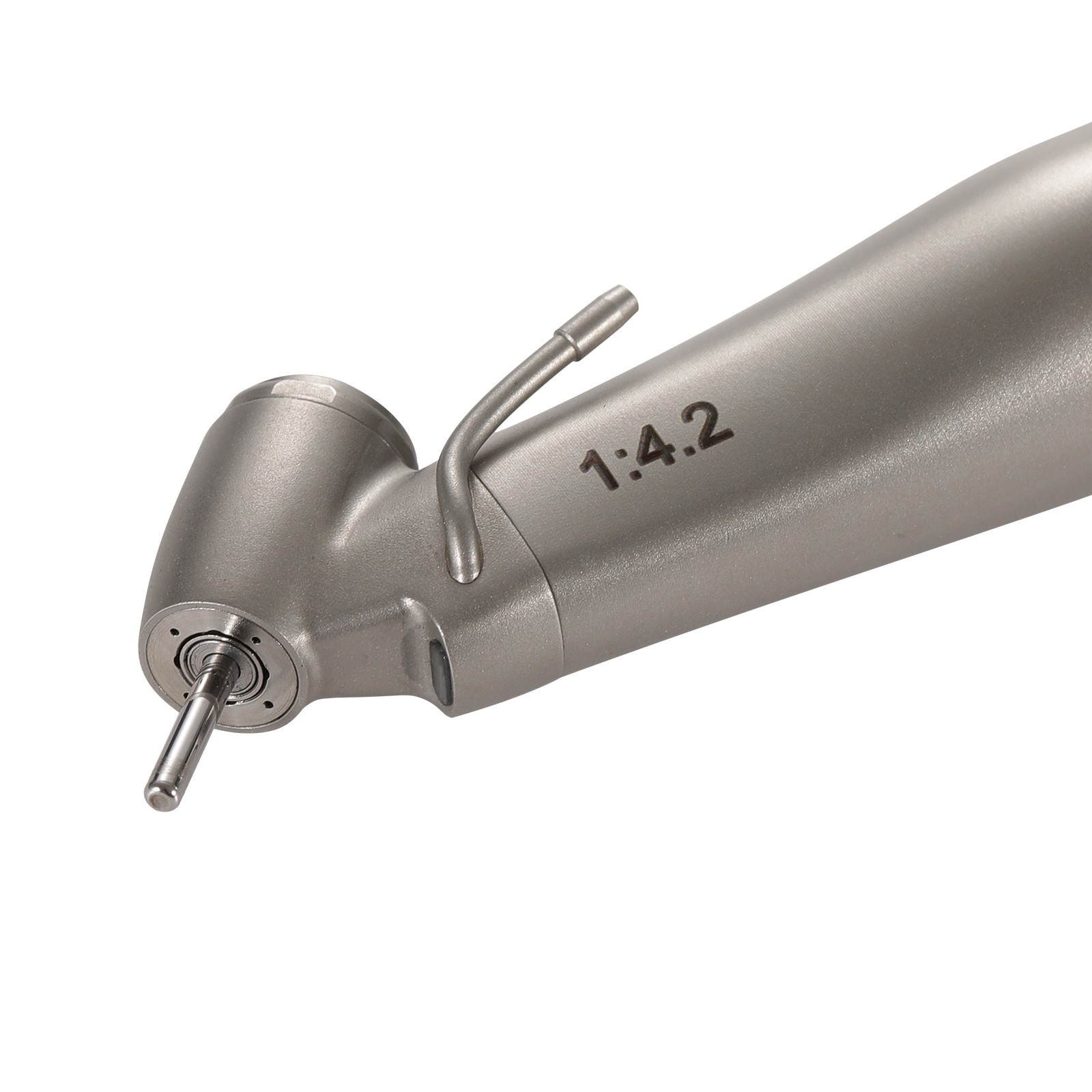 Dental Optic Fiber LED 1:4.2 Increasing Handpiece 45°Angle Head External Channel
