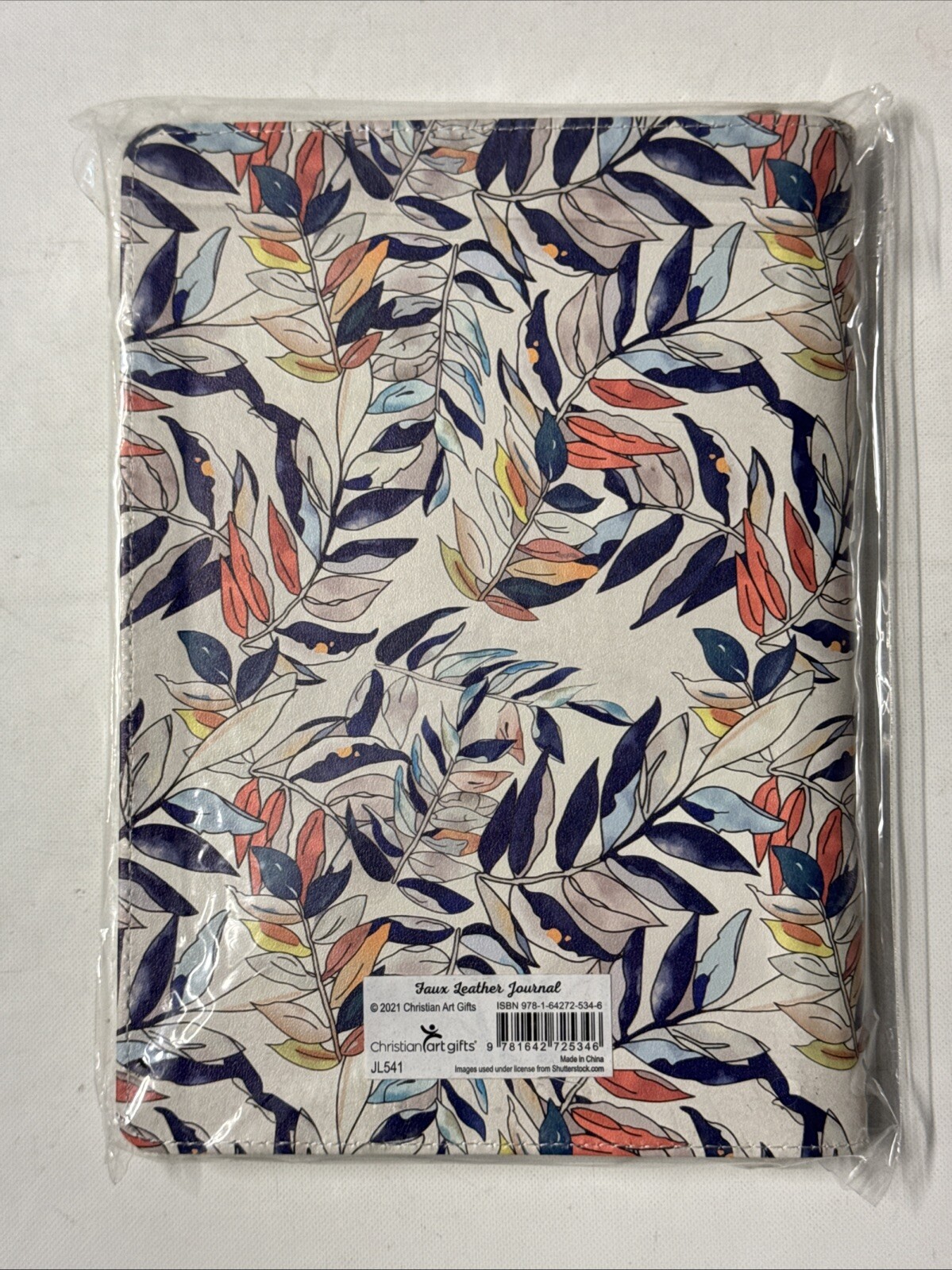 Christian Art Gifts, Faux Leather Journal, Phil. 4:13