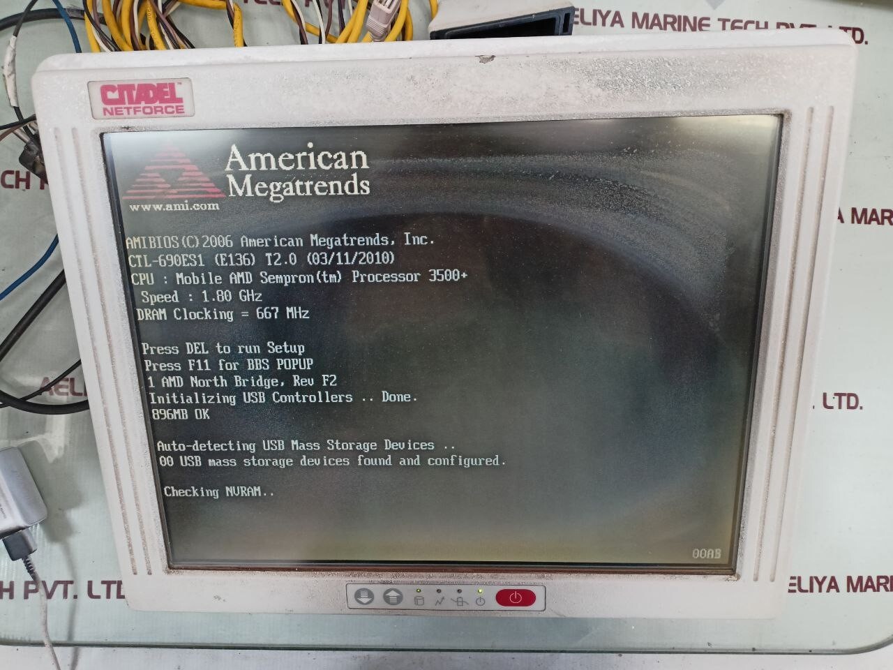 Citadel Netforce NF-15H Display Panel (Not Working)