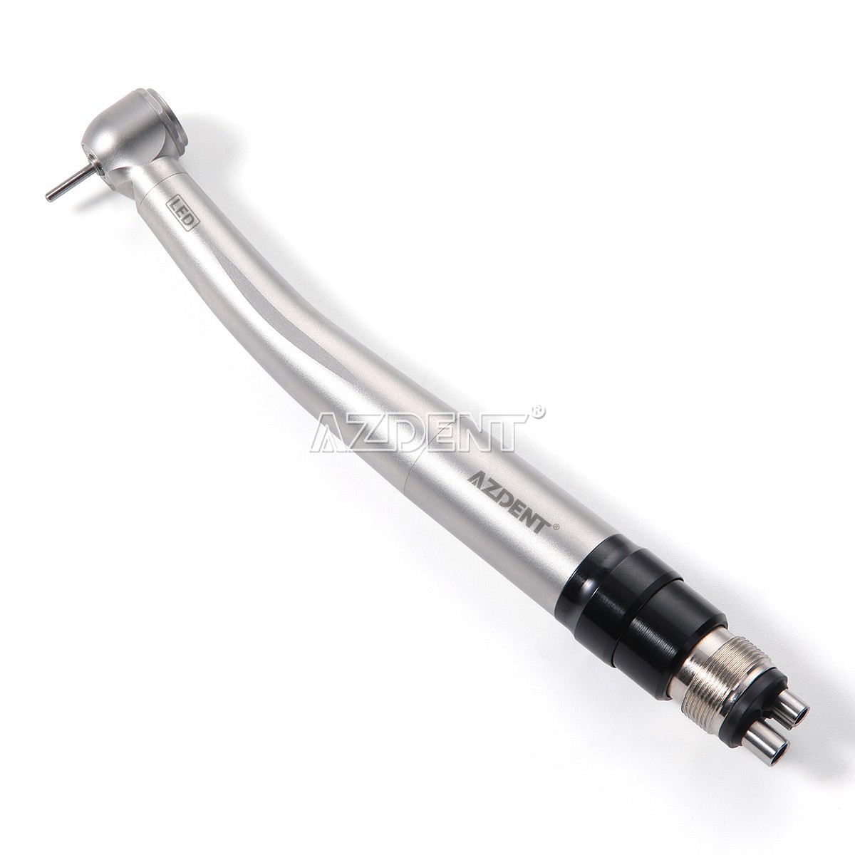 AZDENT Dental LED E-generator High Speed Handpiece With 4 Hole Quick Coupler