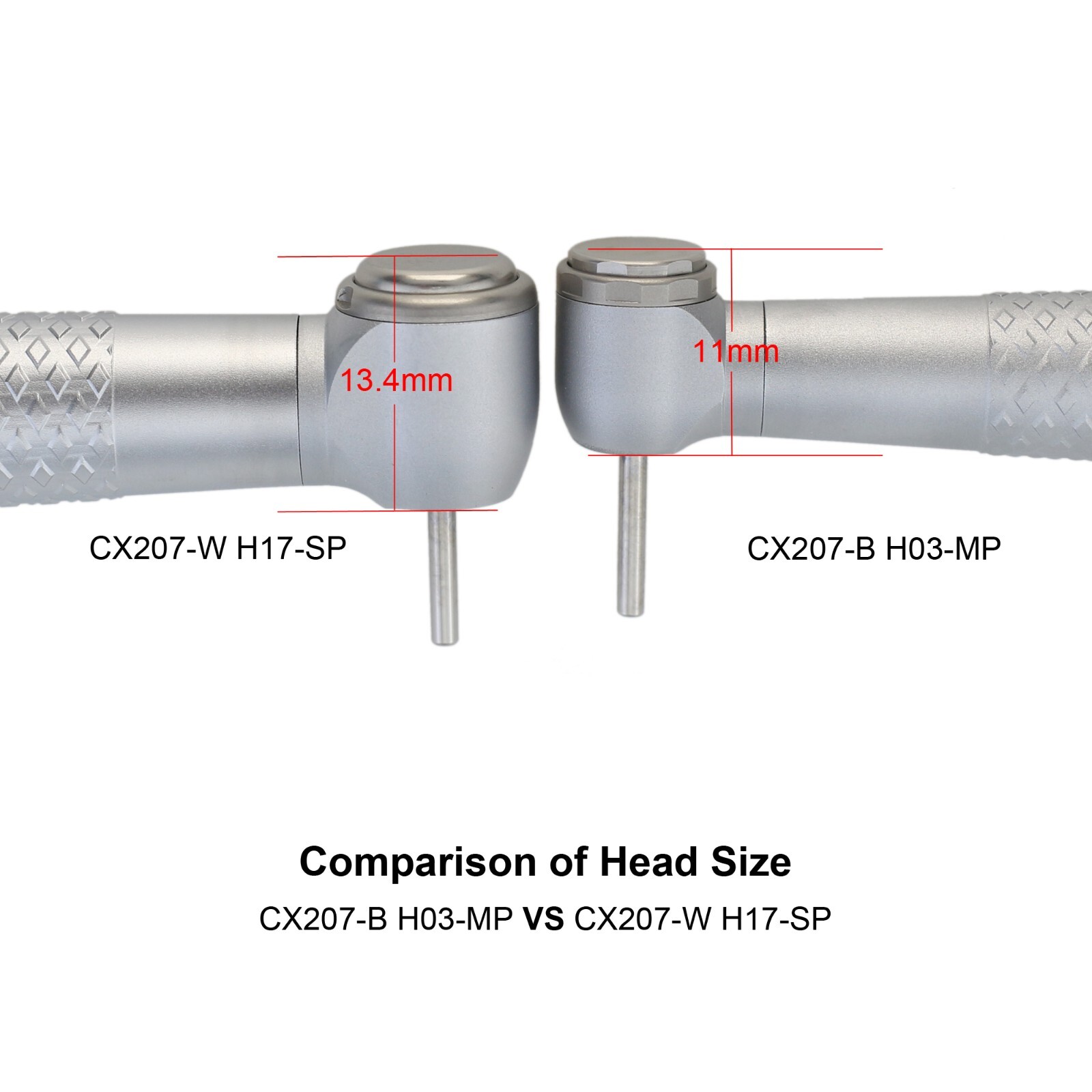 COXO Dental Handpiece Small High Speed Turbine 4Hole CX207-B NSK Ultra Mini Head