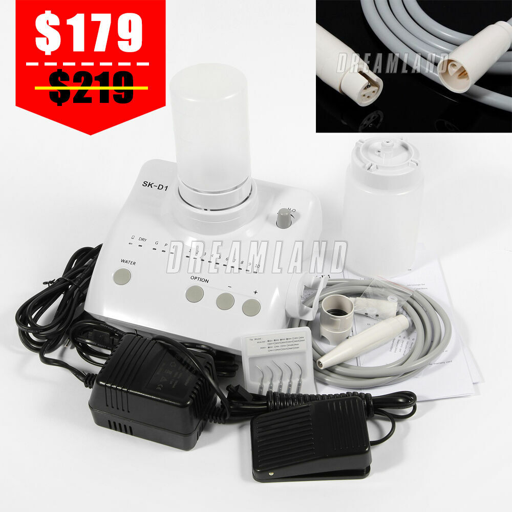 USA Auto-Water Supply Dental Ultrasonic Scaler w/ Scalering Handpiece BN