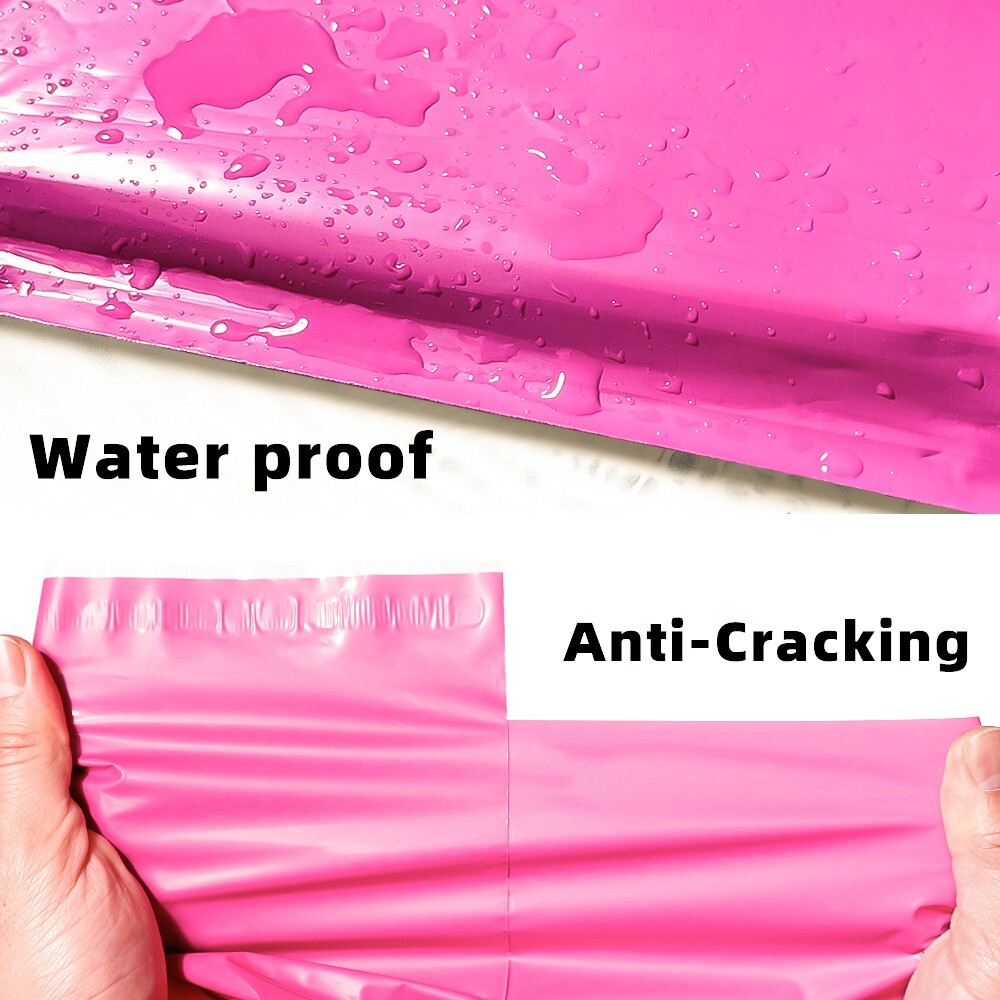 100 6×9 Poly Mailer Envelopes Self Sealing Shipping Mailers Bags Pink POLYSELLS
