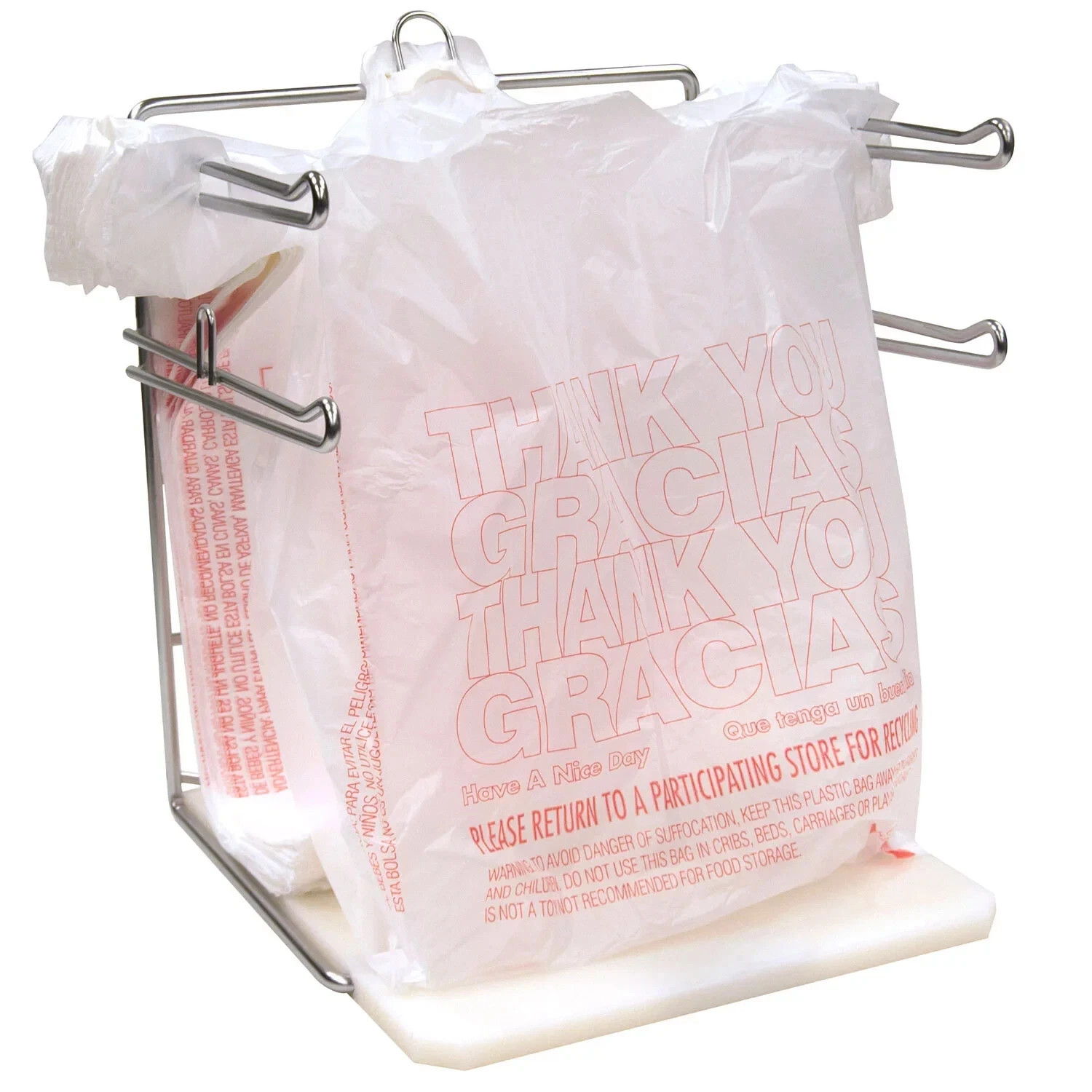 3 Pack T-Shirt Carry-Out Bags, 11.5″ x 6.5″ x 22″ (1000 ct.)