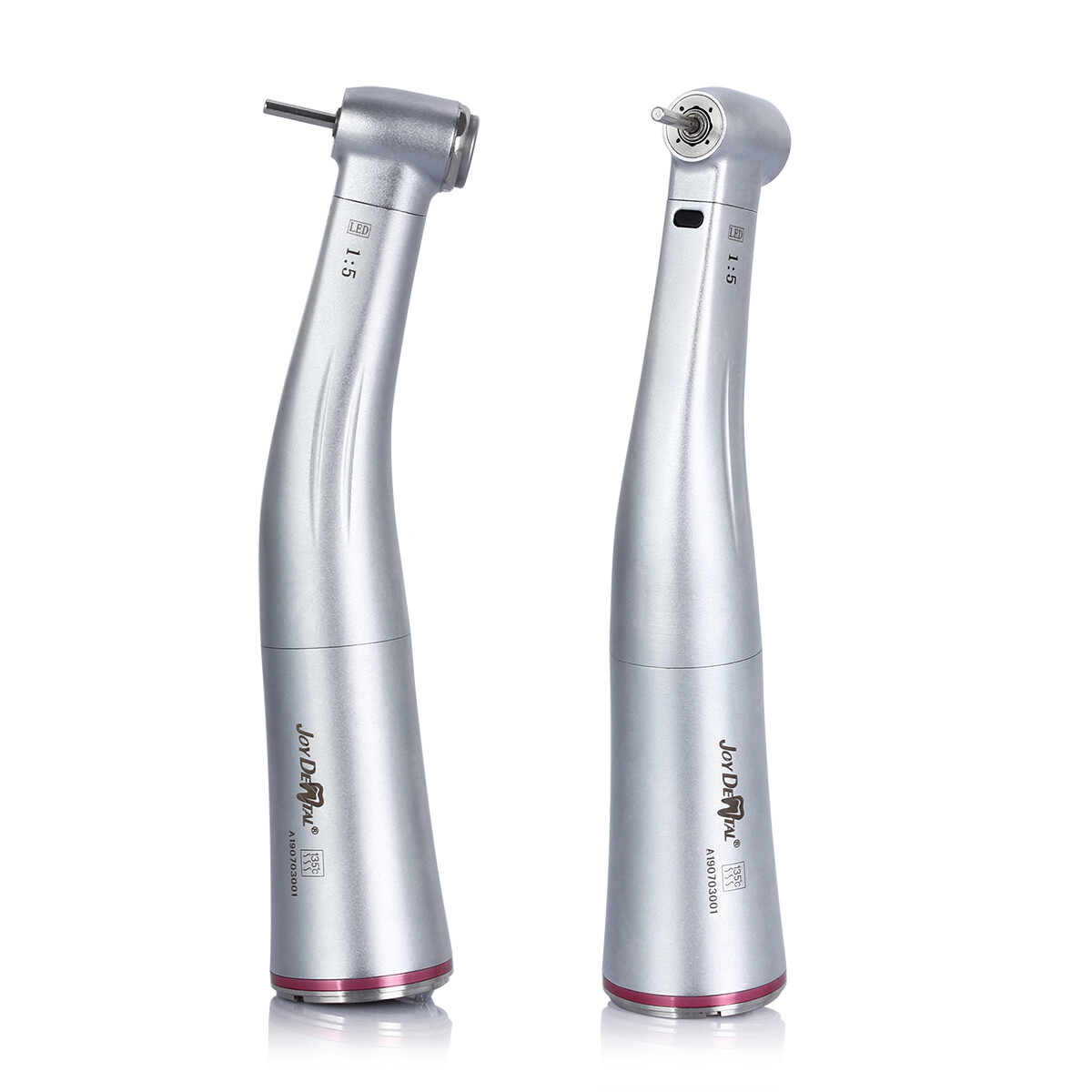 Dental 1:5 LED Low Speed Handpiece Fiber Optic Increase Internal 4 Spray E-Type