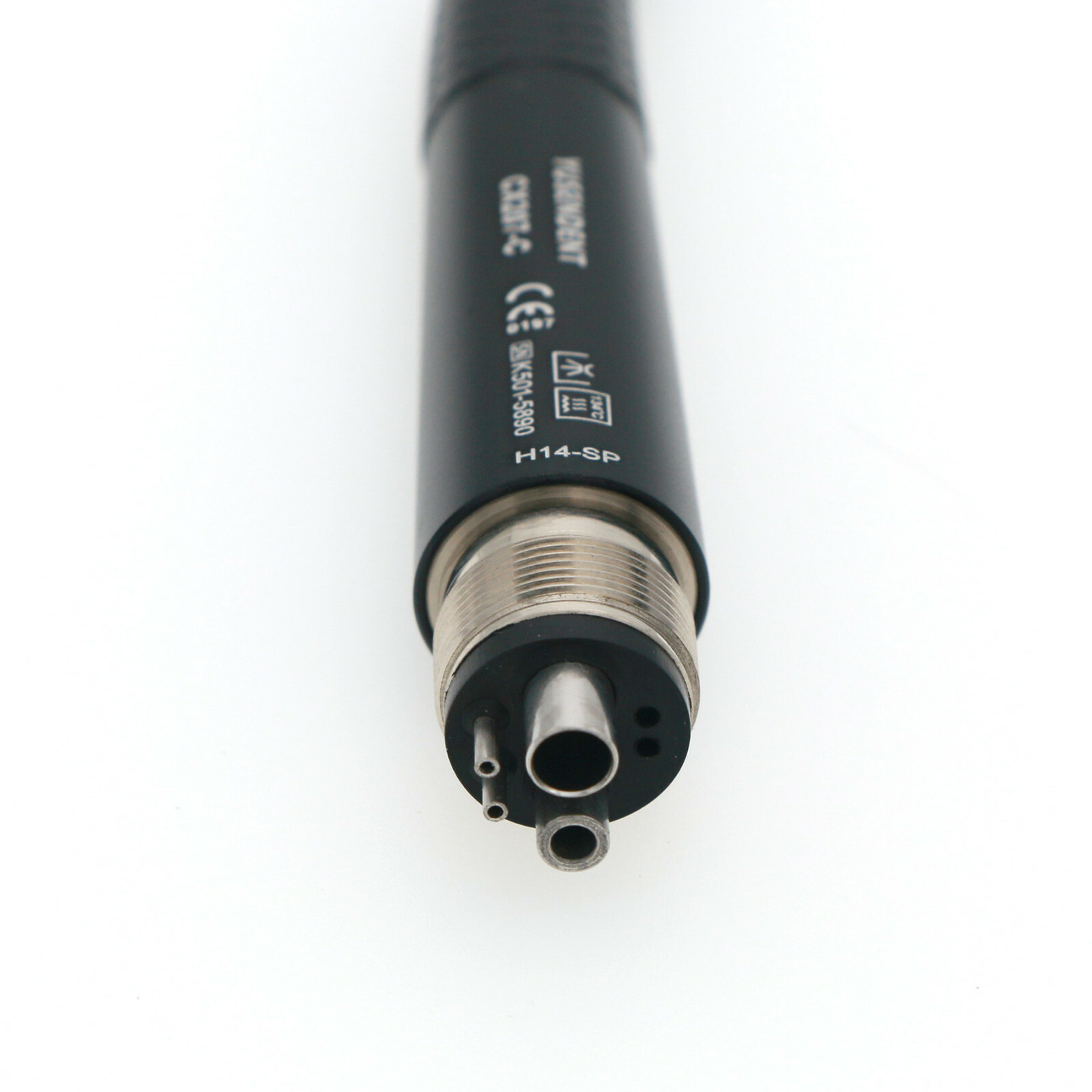 US COXO YUSENDENT Dental Push Button High Speed Handpiece M4 4 Holes Black
