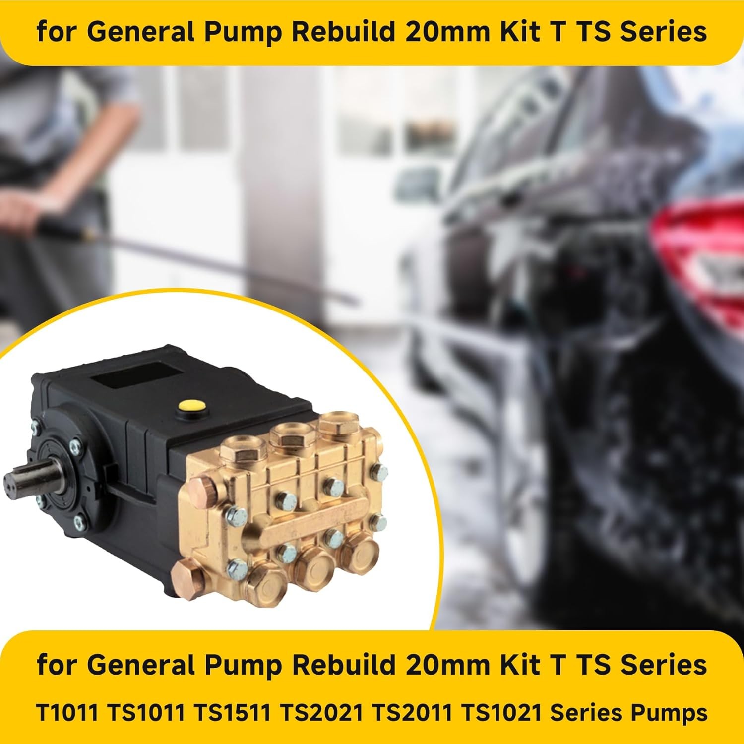 General Pump Rebuild Kit T/TS Series 20Mm Pressure Washer Seal Packing Kit