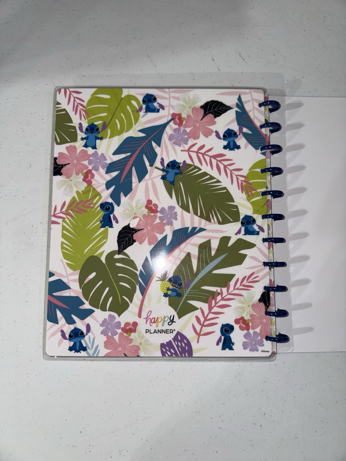 Happy Planner Disney Aloha Stitch Notebook, Lilo and Stitch Undated Journal f…