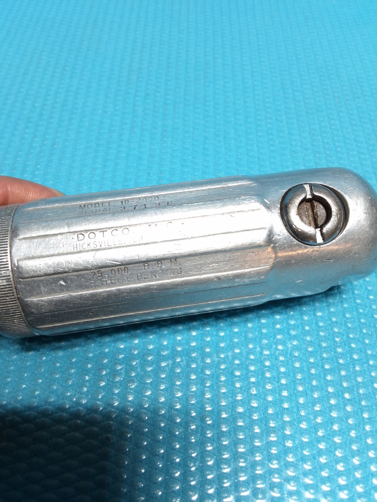Dotco Die Grinder, 25,000 rpm, Collet 1/4″. .