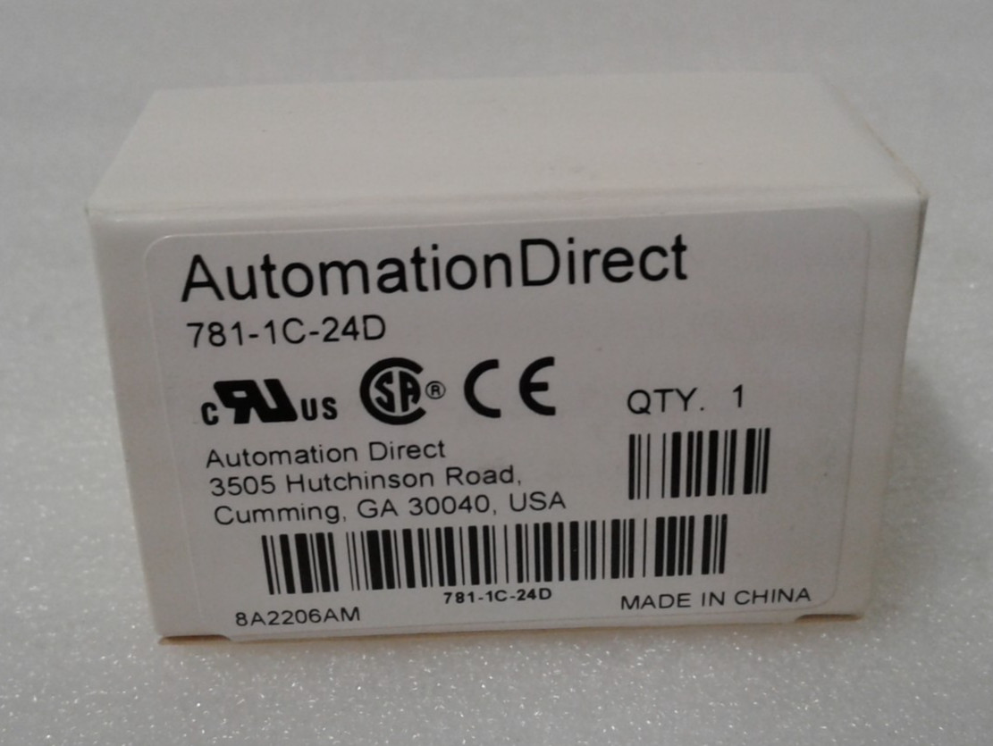 Lot of 15 Automation Direct 781-1C-24D Relay – New in Box