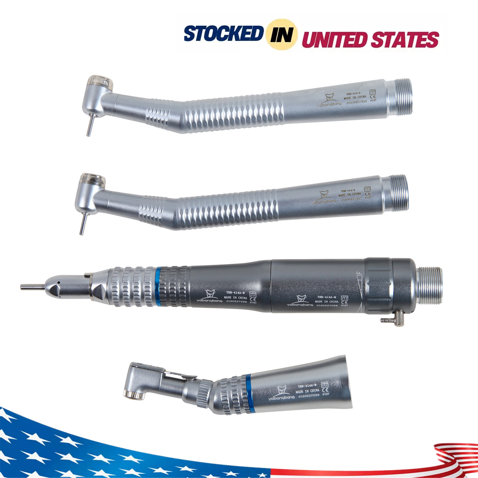 NSK Style Dental High & Low Speed Handpiece Kit Air Turbine 2 Hole st