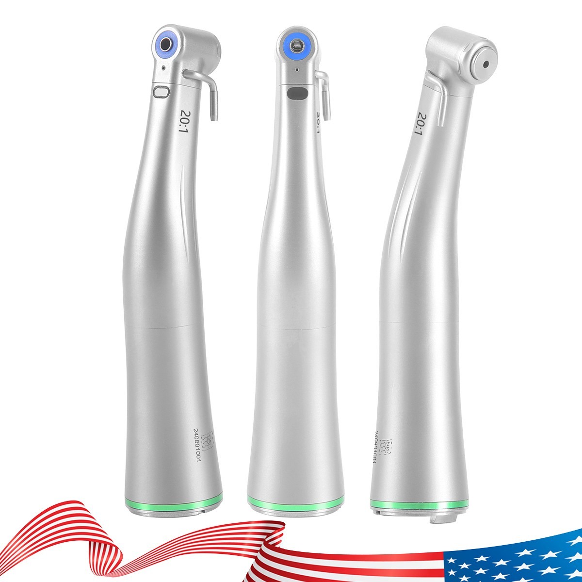 NSK Style Dental Implant Handpiece 20:1 (LED) Contra Angle Fit Implant Motor