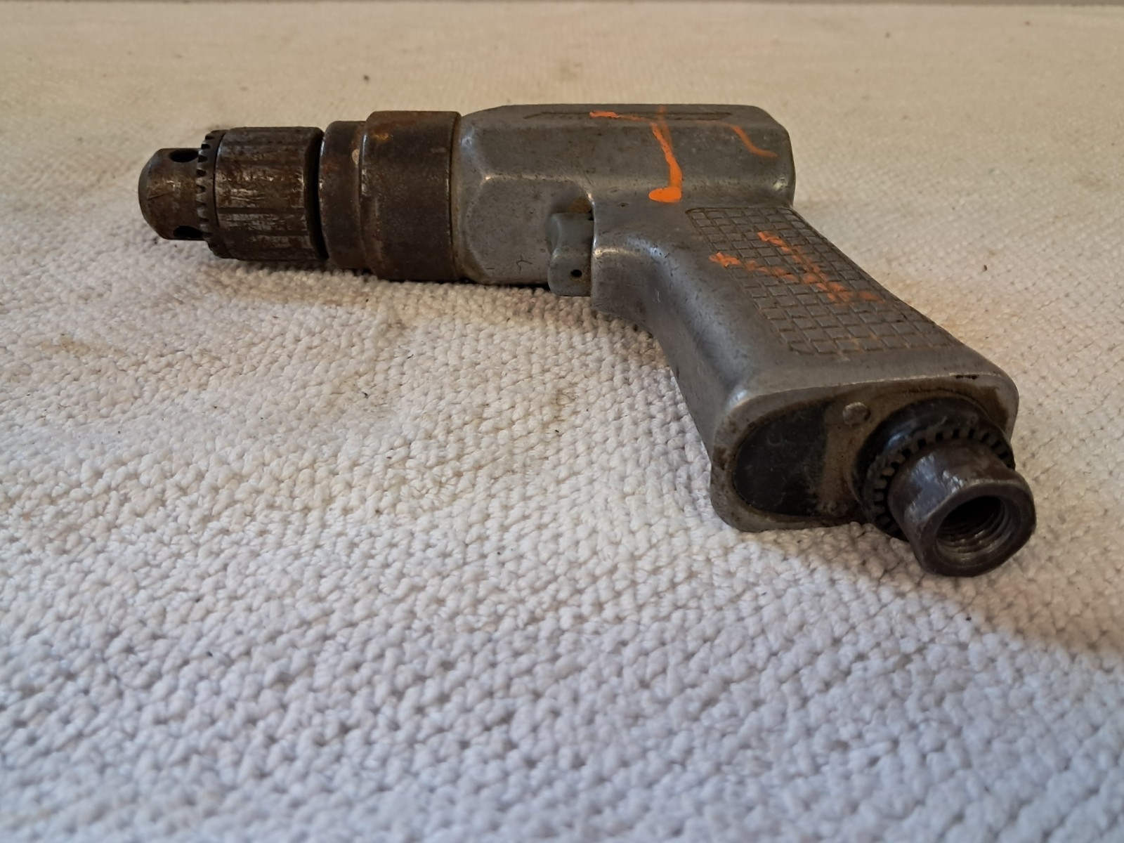 Vintage Mac and Blue Point Pistol Grip Pneumatic Air Drills Lot of 2 Works