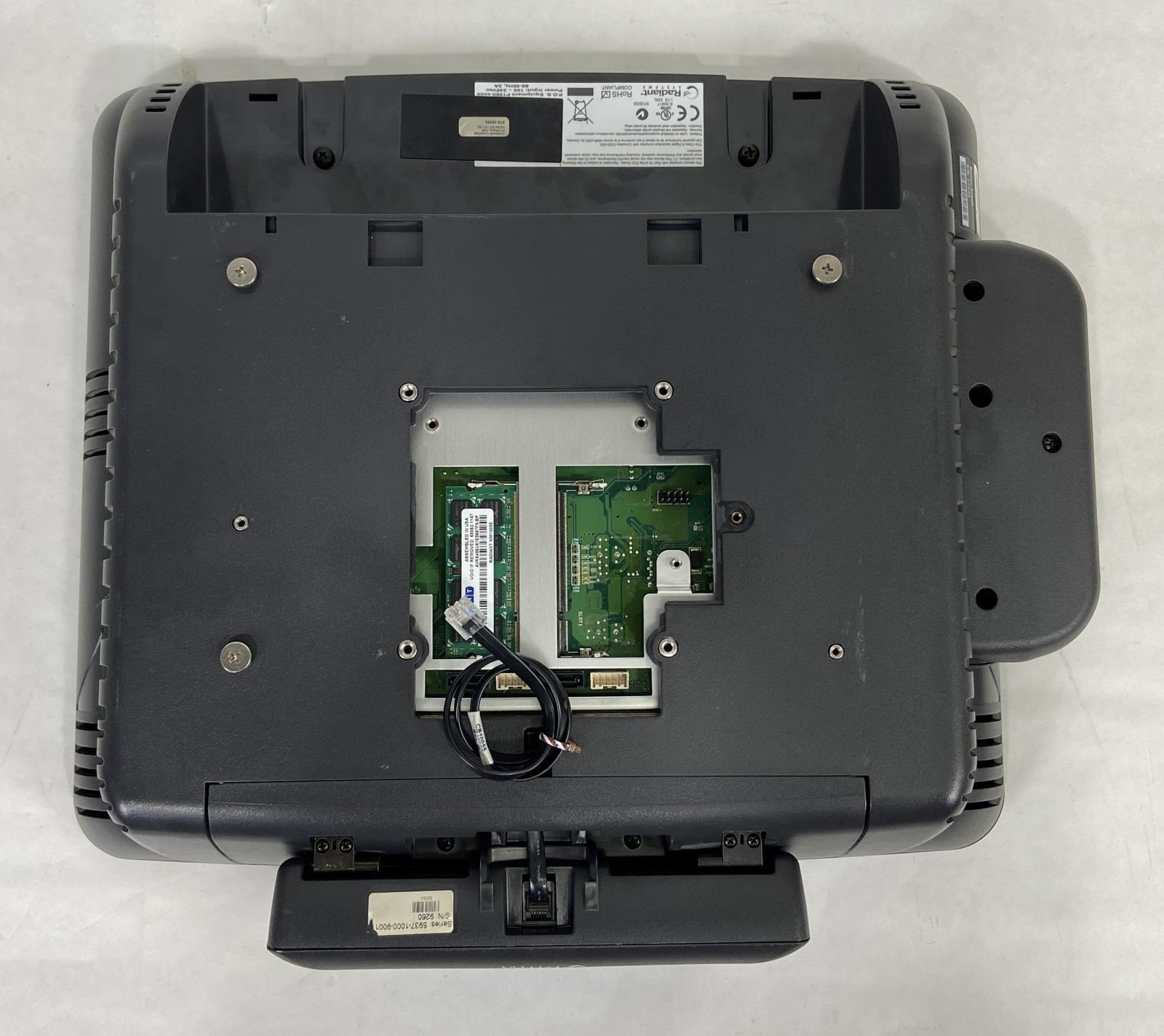 Radiant Aloha NCR P1560-0057 15” POS Touchscreen Terminal T7500 2.2GHz Win 7 4