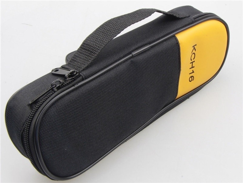 Fluke T5-1000 T5-600 Carry Soft Case/Bag Double Zipper Use For Clamp Meter np