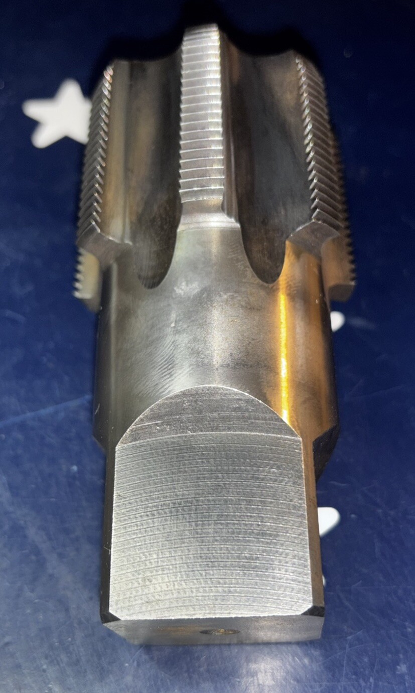 R&N 2 in. – 11-1/2 NPT Pipe Tap 7FL HSS 2”-11-1/2 2” 11-1/2tpi Standard USA