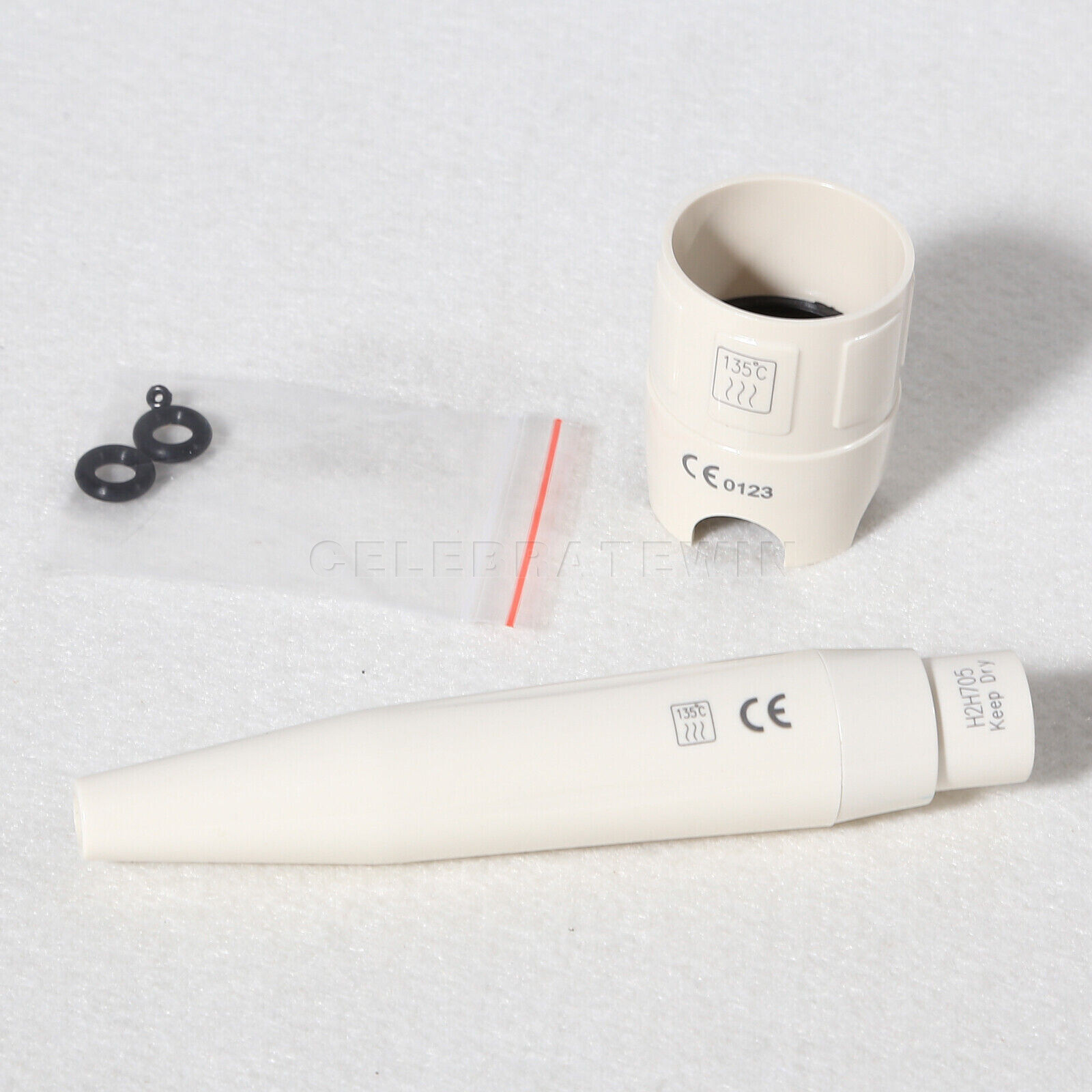 SK-D1 Dental Ultrasonic Piezo Scaler +2 Bottles Fit DTE SATELEC tips / Handpiece