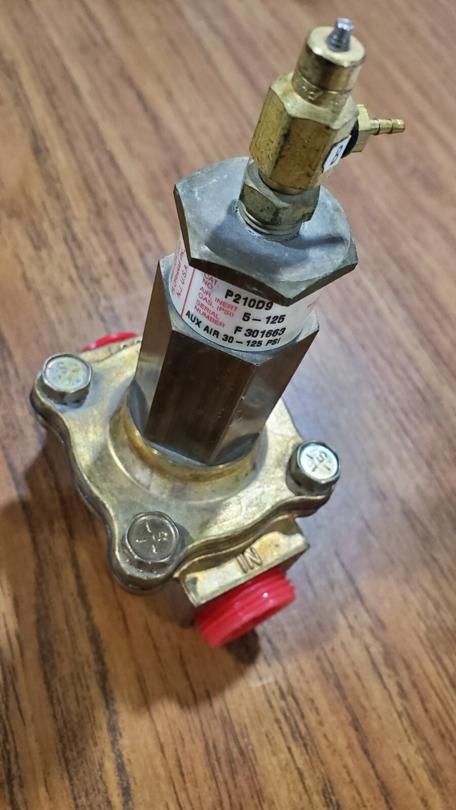 P210D9 ASCO VALVE AIR OPERATED 3/4″ 5-125 PSI AIR/WATER/OIL