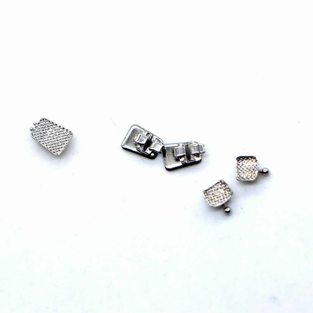 Orthodontics Dental Metal Lingual Brackets Roth 018 Braces 20/pack bomaoer