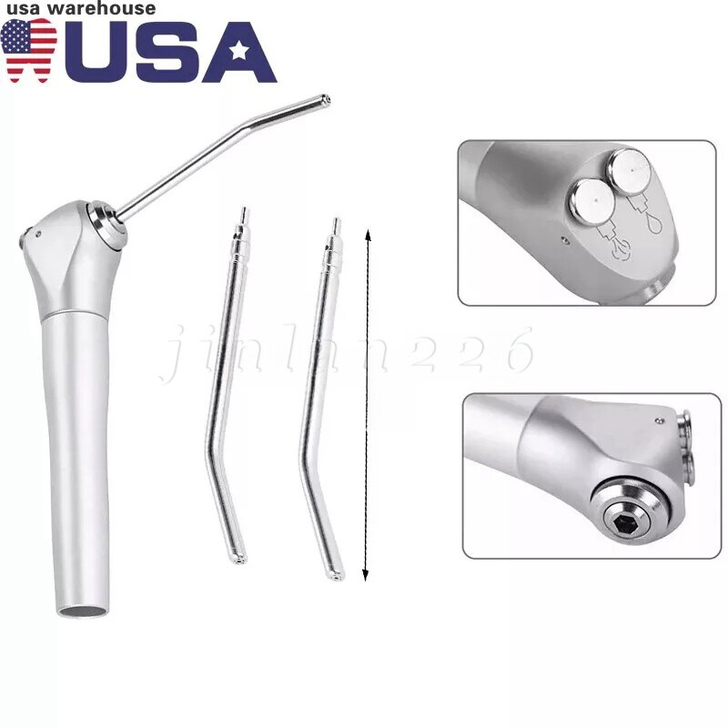 Dental 3Way Aire Agua Spray Triple Jeringa Pieza de Mano Boquillas Tubos Consejo