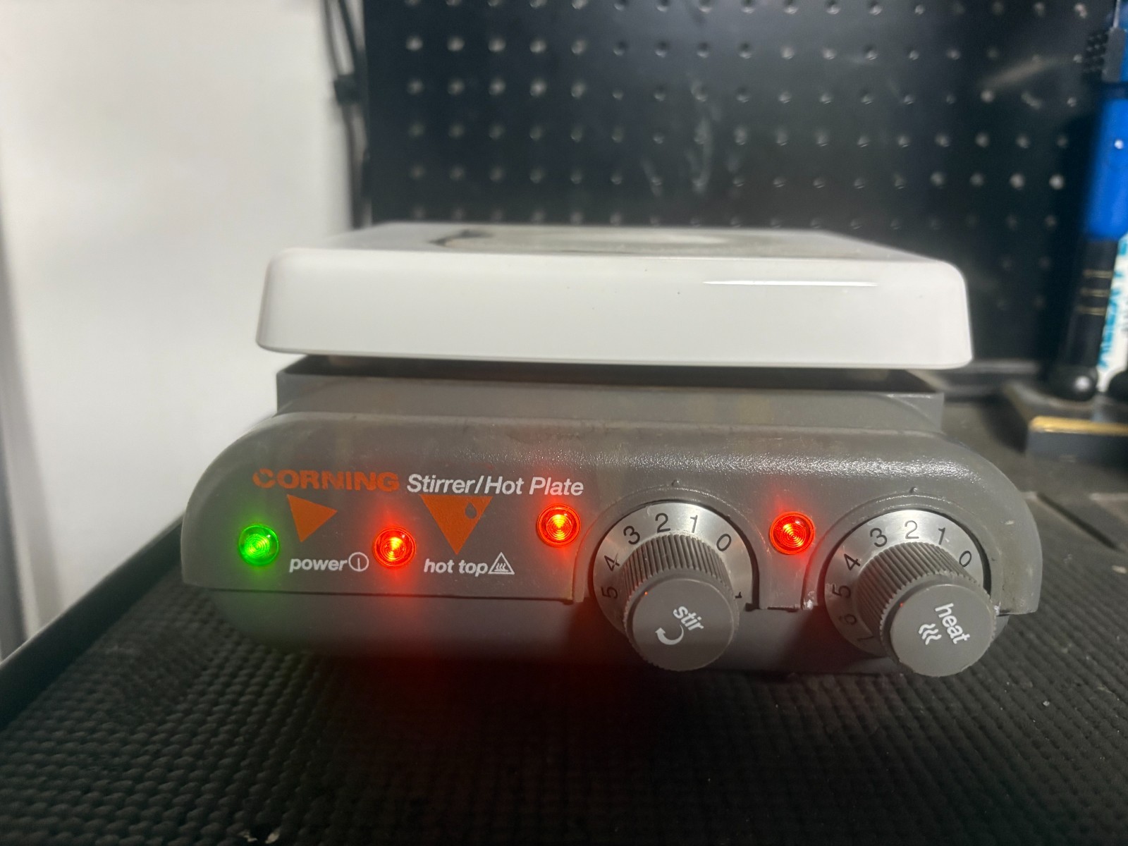 Corning PC420 Laboratory Hot Plate Magnetic Stirrer 5×7 Pyroceram Tested Working
