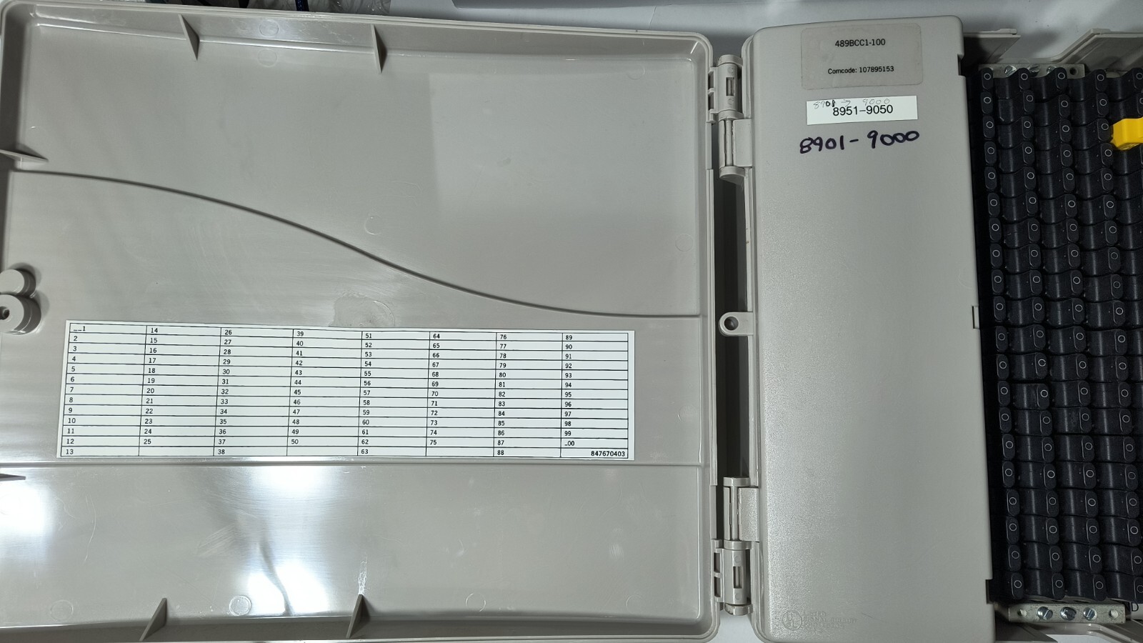 COMMSCOPE INDOOR BEP 489BCC1-100 BUILDING ENTRANCE SURGE PROTECTOR