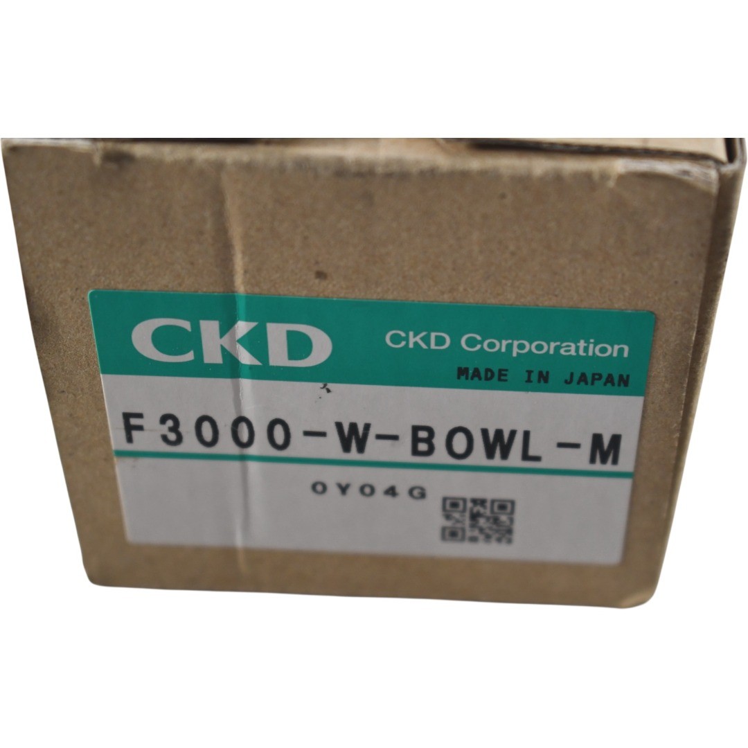 NEW CKD F3000-W-BOWL-M Manual Drain Filter Bowl Replacement F3000 Series