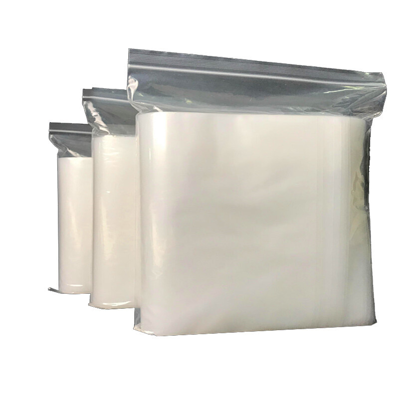 50 100 Pack 5″ x 7″ Reclosable Clear Plastic Poly Zipper Bags Heavy Duty 4 Mil